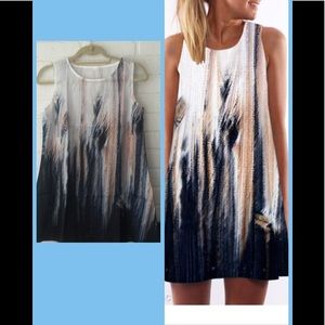 🤩 Round neck printed shirt dress🤩